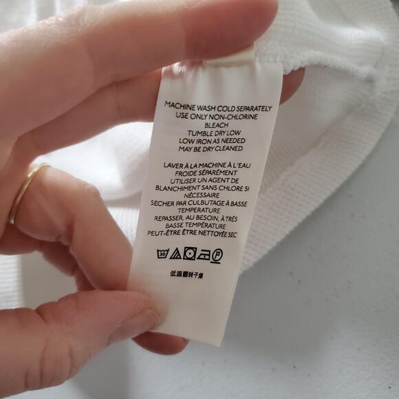 We The Free Shirt Womens Medium Waffle Knit Thermal Long Sleeve Top Free People - Picture 6 of 9